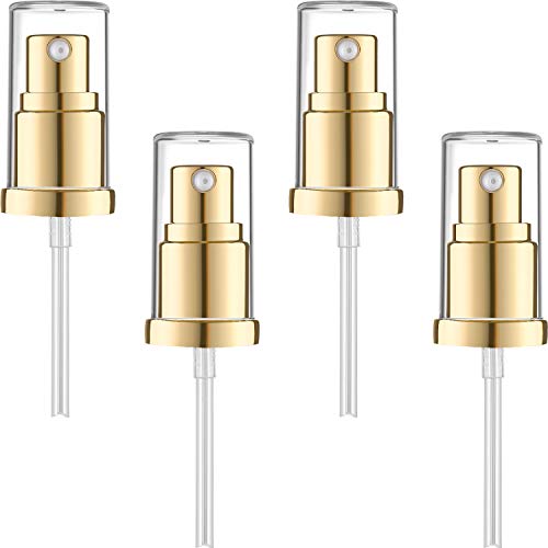 4 Pieces Replacement Foundation Pumps for Double Wear Foundation, Gold Beauty & Personal Care Honoson