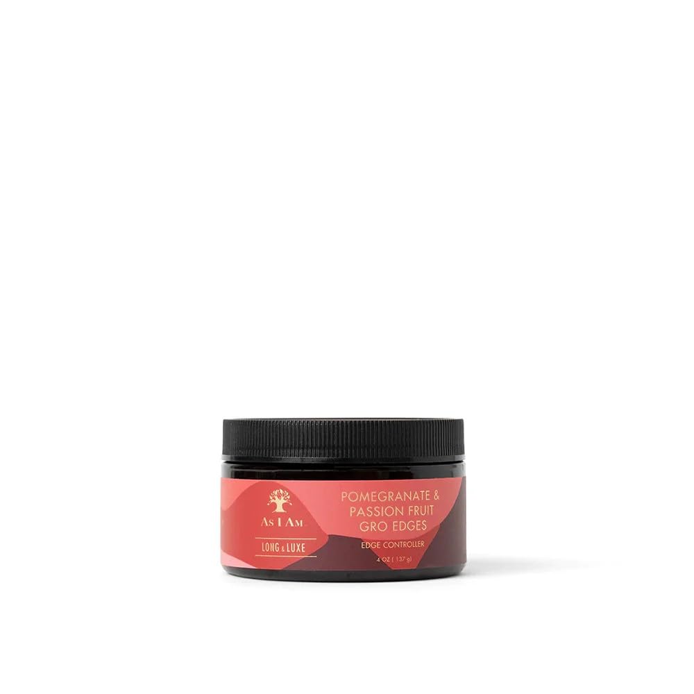As I Am Long and Luxe Groedge Edge Controller 4oz - Rejuvenates, Strengthens Hair Line - Long Lasting Hold, Flake Free - Enriched with Pomegranate Beauty & Personal Care As I Am