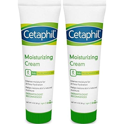 Cetaphil Moisturizing Cream for Dry/Sensitive Skin, 3 Ounce (Pack of 2) Beauty & Personal Care Cetaphil