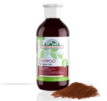 Corpore Sano Mahogany Henna Shampoo-Certified Organic Growing- 10.1 Fl.oz./300ml Beauty & Personal Care Corpore Sano