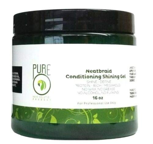 Pure O Natural Neatbraid Beauty Professional Conditioning Shining Gel 16 oz Beauty & Personal Care Pure O