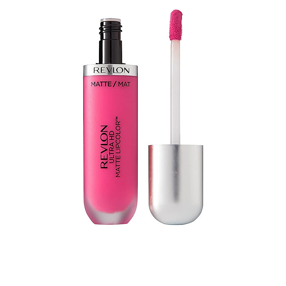 Ultra HD Matte Lipcolor, Velvety Matte Liquid Lipstick, 650 Spark, 0.16 oz Beauty & Personal Care REVLON
