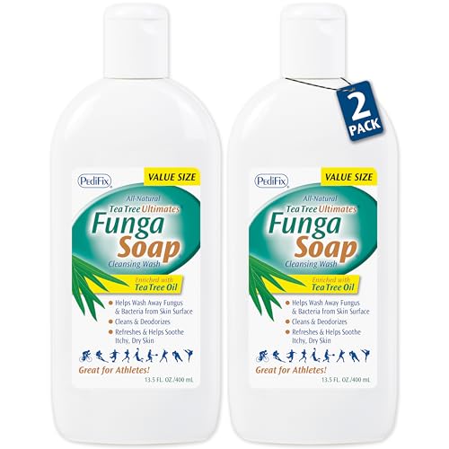 Pedifix FungaSoap Cleansing Wash, 13.5 fl oz, Pack of 2 Beauty and Personal Care Pedifix Default Title
