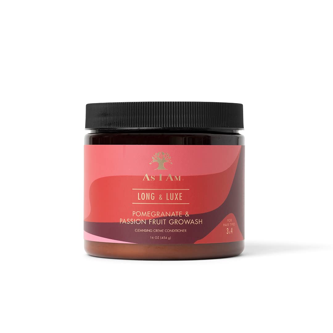 AS I Am Long and Luxe Growash Cleansing Creme Conditioner, 16 Ounce Beauty & Personal Care As I Am