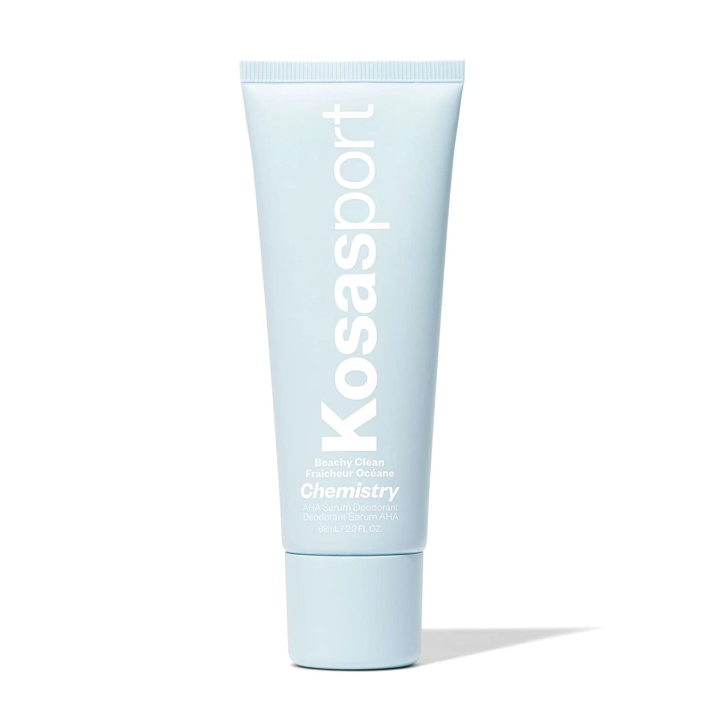 Kosas Chemistry Deodorant - Aluminium and Baking Soda Free + BO-Fighting AHA Serum that Exfoliates, Softens, and Nourishes the Skin, (Beachy Clean) Beauty and Personal Care Kosas