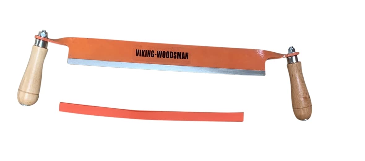VMTW Viking Woodsman LT028 5 inch Straight 30 deg Bevel Blade Sharpened Draw Shave Beauty and Personal Care VMTW