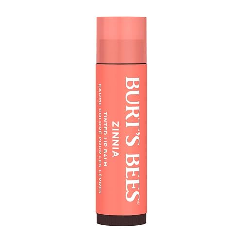 Burts Bees 100% Natural Origin Tinted Lip Balm, Zinnia with Shea Butter & Botanical Waxes - 1 Tube Beauty & Personal Care Burt's Bees