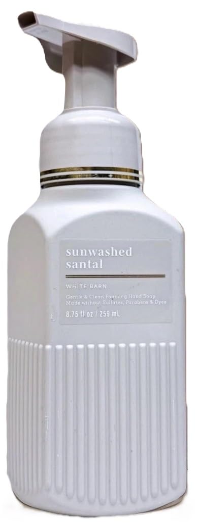 Bath & Body Works Spring Scents Gentle & Clean Foaming Hand Soap - 8.75 fl oz (Sunwashed Santal) Beauty & Personal Care Bath & Body Works