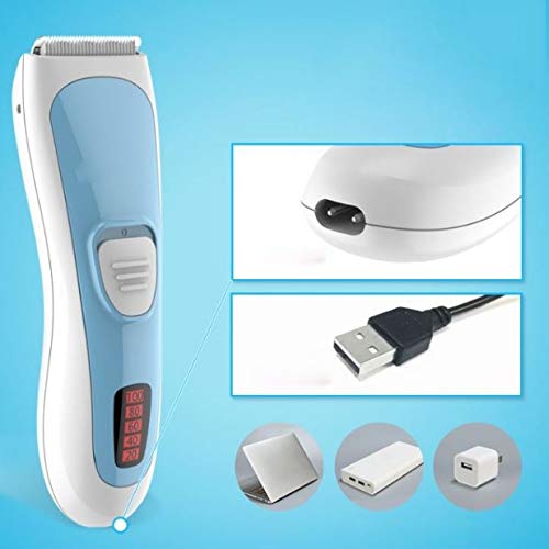 ZUIAI Children's Simple Electric Tyre Shaving Bald Reasoning Hair Device Rechargeable Household Beauty and Personal Care ZUIAI