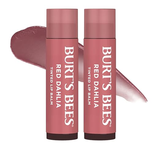 Burt's Bees Lip Tint Balm with Long Lasting 2 in 1 Duo Tinted Balm Formula, Color Infused with Deeply Hydrating Shea Butter for a Natural Looking Beauty and Personal Care Burt's Bees