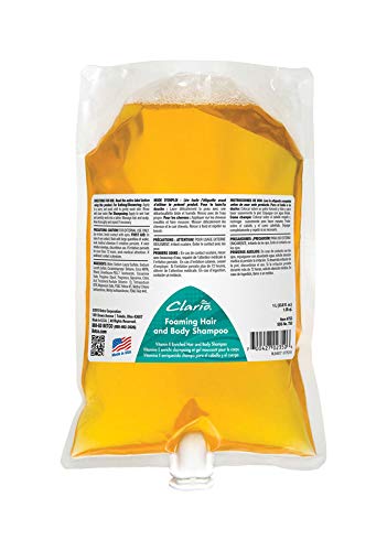 Betco 75329-00 Clario Hair & Body Shampoo, 1000 L (Pack of 6)