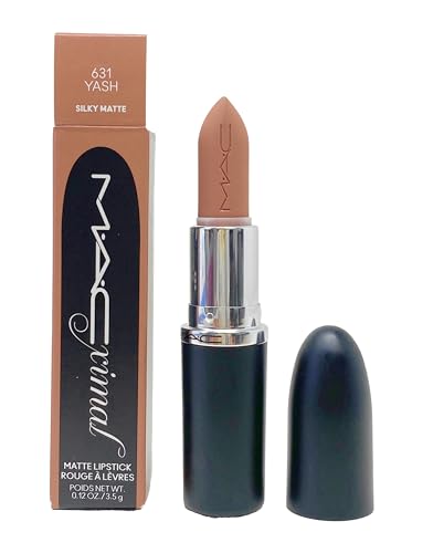 MAC Ximal Silky Matte Lipstick - 631 Yash (Ultra light neutral) .12 Oz / 3.5 g Beauty & Personal Care MAC