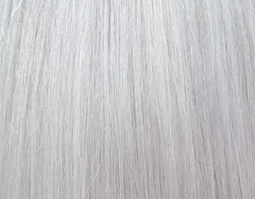 Foxy Silver Martina Wig Color Platinum - 11" Long Curly Side Part Fusion Heat Resistant Synthetic J Part African American Average Cap Bundle Maxwigs