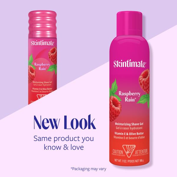 Skintimate Shave Gel Moist Raspberry 7 Ounce (207ml) (Pack of 6) Beauty and Personal Care Skintimate