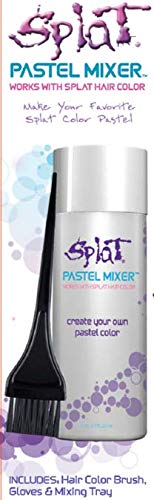 Splat | Pastel Mixer Kit | White Cream Base 6 oz. | Semi-Permanent Hair Dye | Vegan and Cruelty-Free Beauty & Personal Care Splat