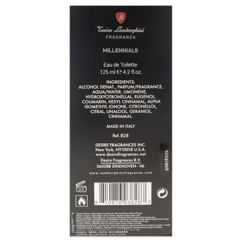 Tonino Lamborghini Millennials EDT Spray Men 4.2 oz Beauty & Personal Care Tonino Lamborghini Golf
