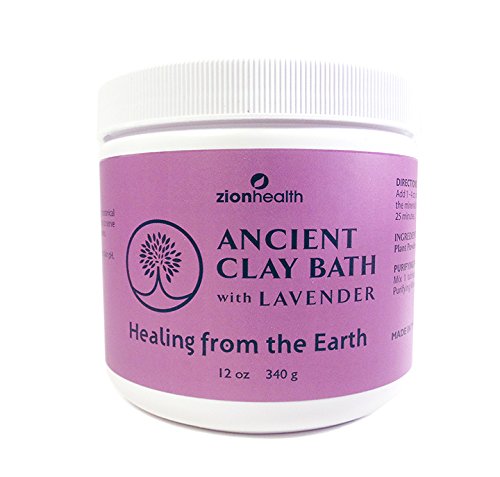 Ancient Clay Bath Lavender Zion Health 12 oz Container Beauty and Personal Care Zion Health