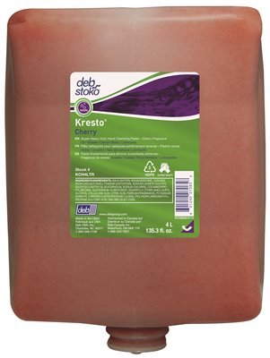 Kresto Cherry KCH4LT Stoko Heavy Duty Hand Cleaner (New 4 Liter Bottle!) (2 Bottles) Beauty & Personal Care KRESTO
