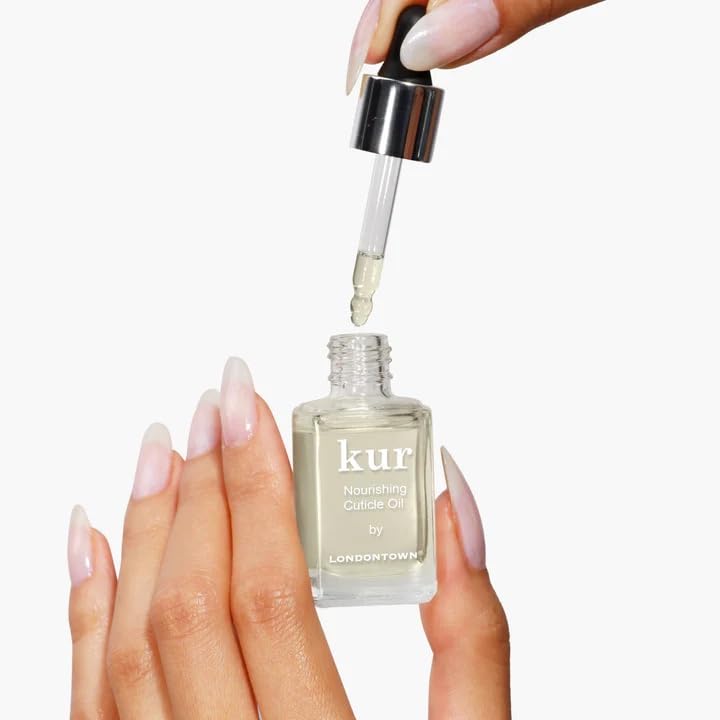 LONDONTOWN Nourishing Cuticle Oil - Moisturizing Nail Care for Growth and Strength for Dry Damaged Cuticles, Vegan & Cruelty Free - .40fl oz Beauty & Personal Care LONDONTOWN