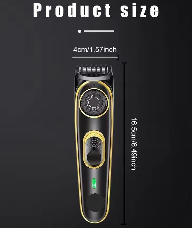 QDKVTNDJZ Electric Hair Clippers 10 Gear Adjustable Professional Barber Cutting Machine Wet and Dry Haircut Beard Trimmer Razor Beauty and Personal Care QDKVTNDJZ