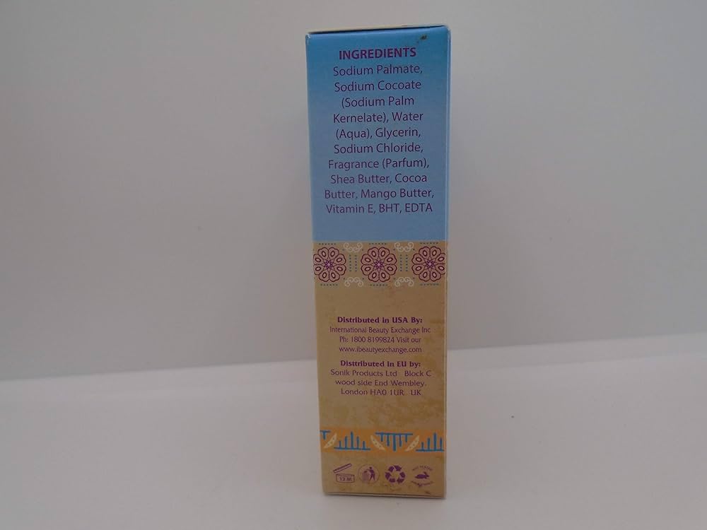 African Formula 3 in 1 Butter Soap: Mango, Shea, Cocoa Butter. 100% Vegetable Base Beauty & Personal Care Unknown