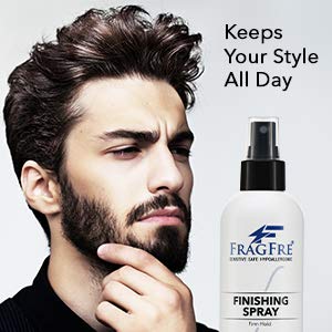 FRAGFRE Hair Finishing Spray Firm Hold 8 oz - Hair Spray for Sensitive Skin - Fragrance Free Hypoallergenic Parabens Free - Holds and Protects Your Beauty & Personal Care FRAGFRE