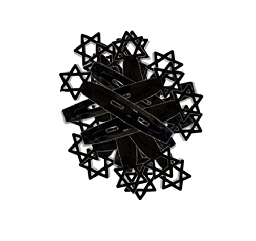 Kippah Keeper Yarmulke & Hair Clips - Bulk Pack (Black), Medium Beauty & Personal Care Kippah Keeper