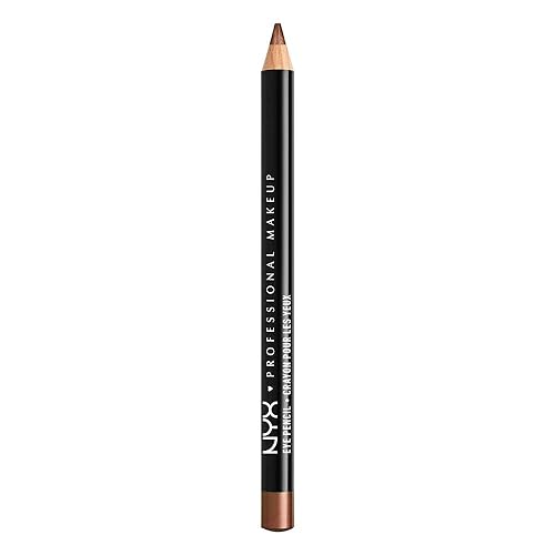 NYX PROFESSIONAL MAKEUP Slim Eye Pencil, Eyeliner Pencil - Cafe (Bronze Brown) Beauty & Personal Care NYX PROFESSIONAL MAKEUP