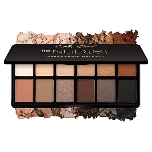 L.A. Girl Fanatic Eyeshadow Palette, The Nudist GES418 Beauty & Personal Care L.A. Girl