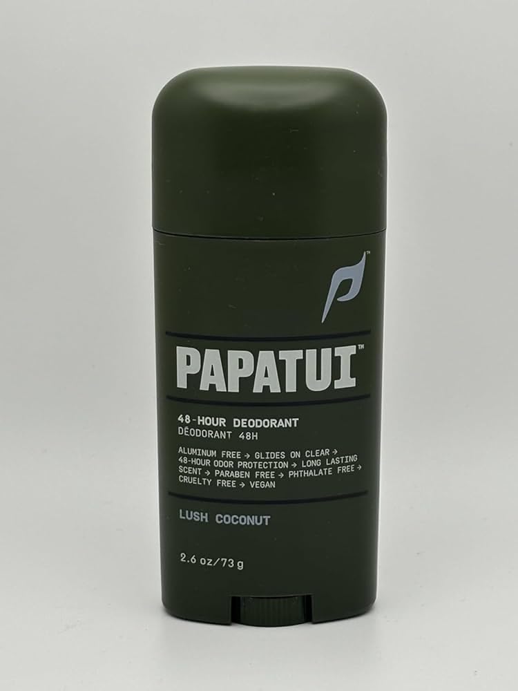 Papatui - New Triple Action Complex Men's Antiperspirant - Lush Coconut - 48-Hour Sweat and Odor Protection - 2.6oz - Pack Of 01 Beauty and Personal Care PAPATUI
