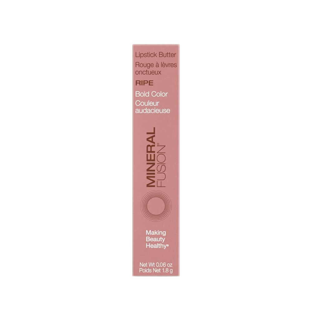 Mineral Fusion Lipstick Butter, Ripe, 0.06 Ounce Beauty & Personal Care Mineral Fusion