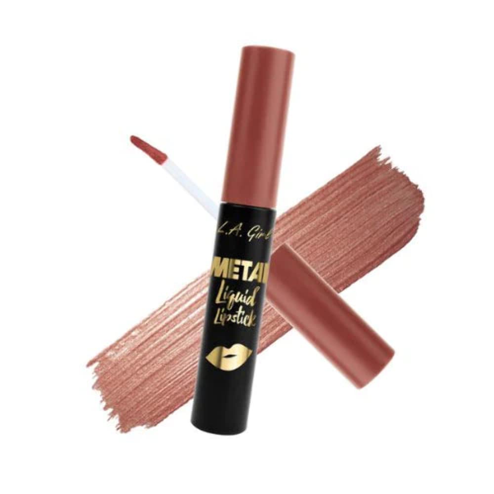 L.A. Girl Metal Liquid Lipstick, Smolder GML854 Beauty & Personal Care L.A. Girl