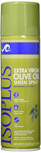 Isoplus Extra Virgin Olive Oil Sheen Aerosol 11 Oz Beauty & Personal Care Isoplus