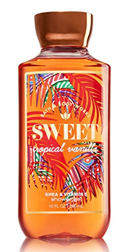 Bath and Body Works Sweet Tropical Vanilla Shower Gel Full Size Beauty & Personal Care Bath & Body Works