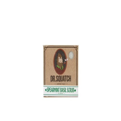 Dr. Squatch All Natural Bar Soap for Men with Zero Grit, Spearmint Basil Beauty & Personal Care Dr. Squatch