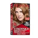Revlon Colorsilk Beautiful Color Permanent Hair Color, Long-Lasting High-Definition Color, Shine & Silky Softness with 100% Gray Coverage, Ammonia Beauty & Personal Care REVLON