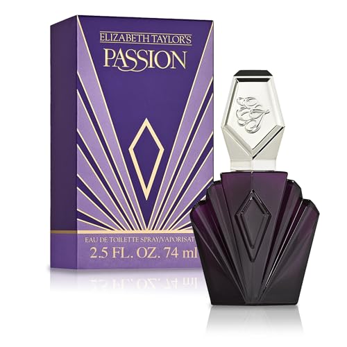 Elizabeth Taylor Passion Women's Perfume, Long-Lasting Eau De Toilette EDT Spray, Gift for Her, 2.5 fl oz Beauty & Personal Care Elizabeth Taylor