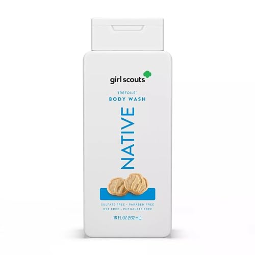 Native - Limited Edition Girl Scouts Cookies, Trefoils Body Wash 18 Fl Oz Beauty & Personal Care Native