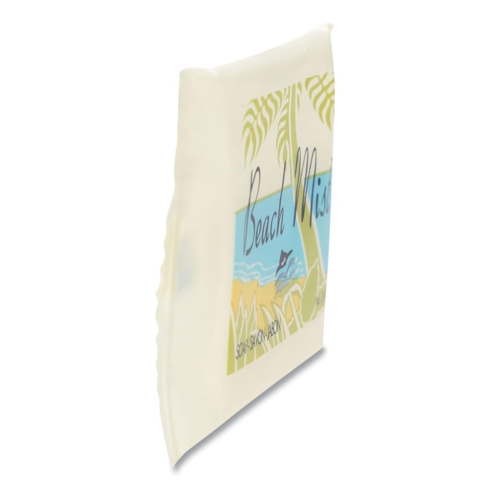 Beach Mist Face and Body Soap, Foil Wrapped, Beach Mist Fragrance, .75oz Bar, 1000/Carton Beauty & Personal Care BEACH MIST
