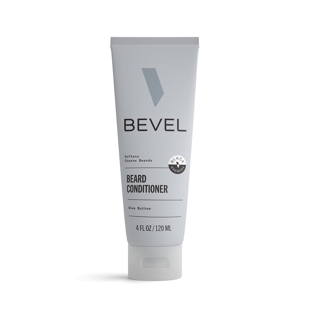 Bevel Beard Conditioner for Men - Nourishing Beard Care Lotion with Coconut Oil, Shea Butter & Aloe Vera to Soften & Strengthen Hair, Helps to Reduce Beauty and Personal Care Bevel