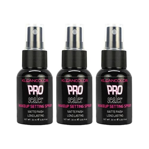 KleanColor Pro Sealer Makeup Setting Spray - Matte Finish, Set of 3 Beauty & Personal Care Kleancolor
