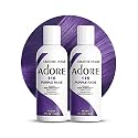 Adore Semi Permanent Hair Color (116 Purple Rage) (2 Pack) | Vegan & Cruelty-Free Purple Hair Dye | No Ammonia, No Peroxide, No Alcohol | 4 Fl Oz Beauty & Personal Care Adore