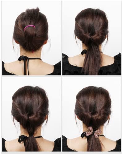 1Set(2pcs) Plastic Magic Hair Braid Ponytail Maker Clip Tool Simple Diy Hair Style Accessories Styling (Black) Beauty & Personal Care ASEANAO