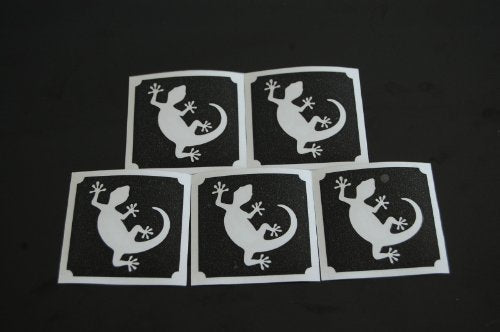 Lizard Make Up Stencil- 5 Pack Beauty & Personal Care DIRECTGLOW LLC