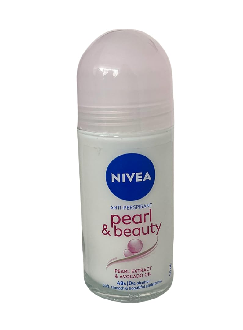 Nivea Pearl & Beauty Roll-On Deodorant, 50ml (1.69 Fl Oz) Beauty and Personal Care NIVEA