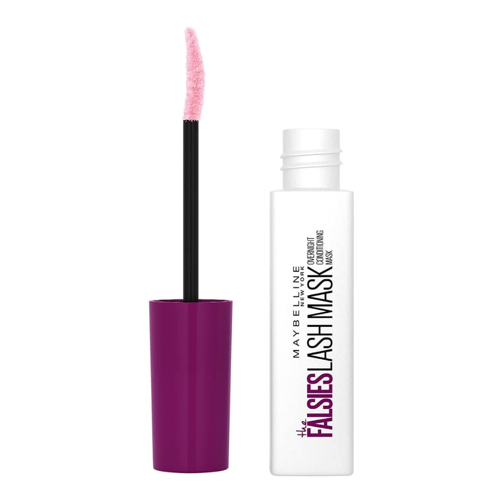 Maybelline New York The Overnight Eyelash Conditioner with Shea Butter and Argan Oil, Falsies Lash Mask, 0.33 Fl Oz Beauty & Personal Care MAYBELLINE