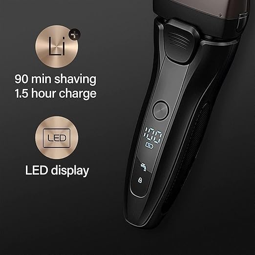 Men's Electric Foil Shaver Electric Razor for Men ? Men's Electric Shavers with Pop-up Precision & Sideburn Trimmer, Rechargeable, Wet & Dry Cordless Beauty and Personal Care YREAJZVS