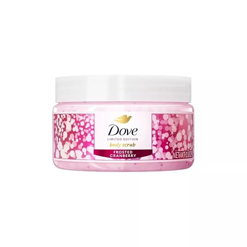 Dove Frosted Cranberry Body Scrub, Exfoliating Body Polish, PETA Approved Vegan Body Exfoliator, Moisturizing Skin Care Scrub, 3.5 oz Beauty & Personal Care Dove
