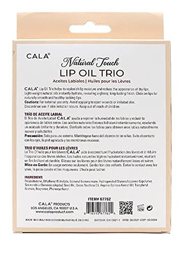 Feel Foxy LIP OIL TRIO: JOJOBA, ARAGON, COCONUT Beauty & Personal Care Feel Foxy