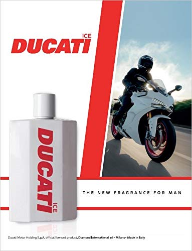 Ducati Ice by Ducati - Deodorant Spray for Men - Woody Aromatic Scent - Opens with Tangerine, Lemon and Bergamot - Blended with Lavender and Sage Beauty and Personal Care Ducati